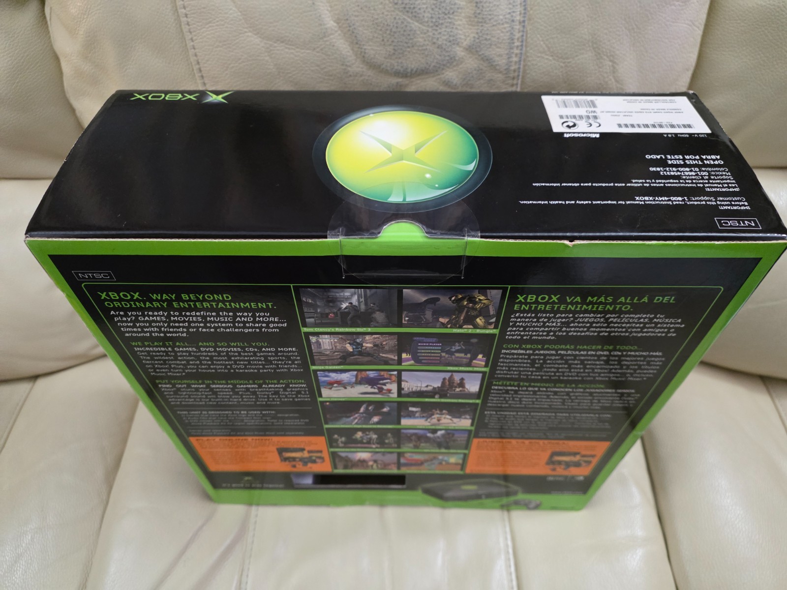 Brand New Factory Sealed Original Xbox Console System RARE! Unopened!