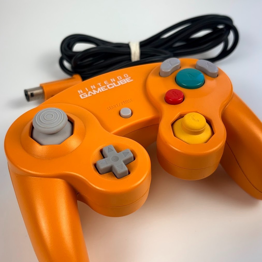 Nintendo GameCube Orange Enjoy Plus Pack w/ Game Boy Player Controller NTSC-J
