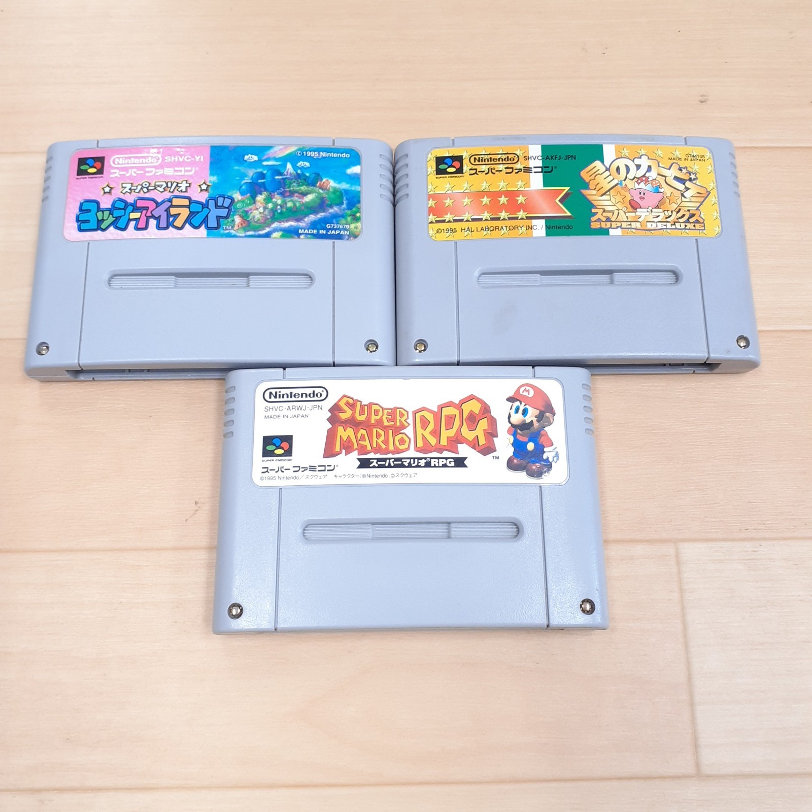 Nintendo Super Famicom Console bundle with 9 Games S. Mario SNES Japan SHVC-001