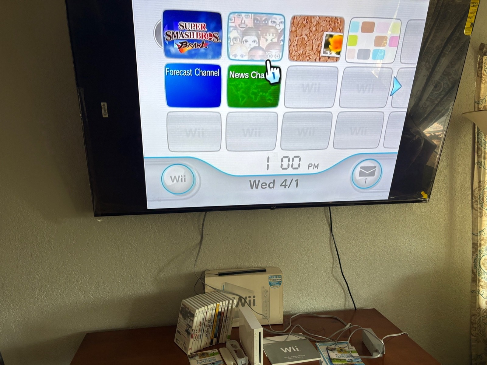 Nintendo Wii Console Bundle White – 15 Games, Disney Infinity, Tested & Working