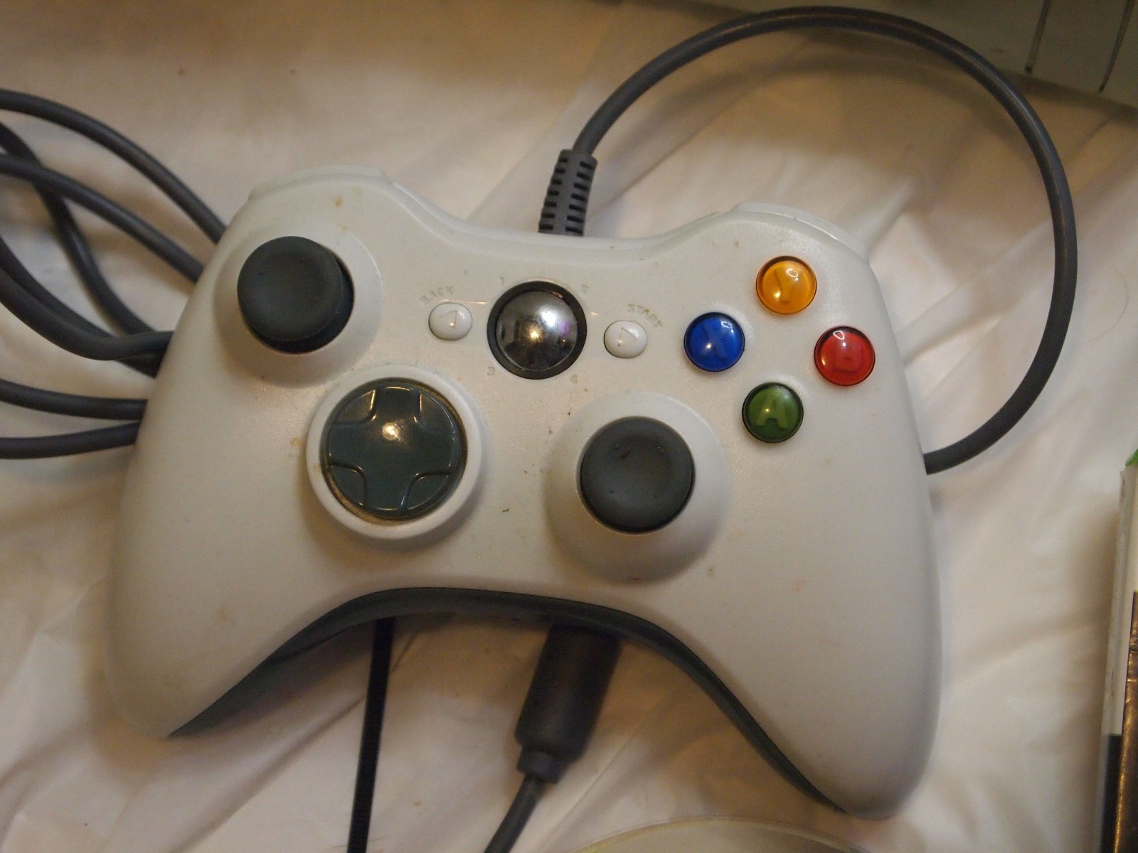 Xbox 360 120gb hdd Console, With 4 Game Lot