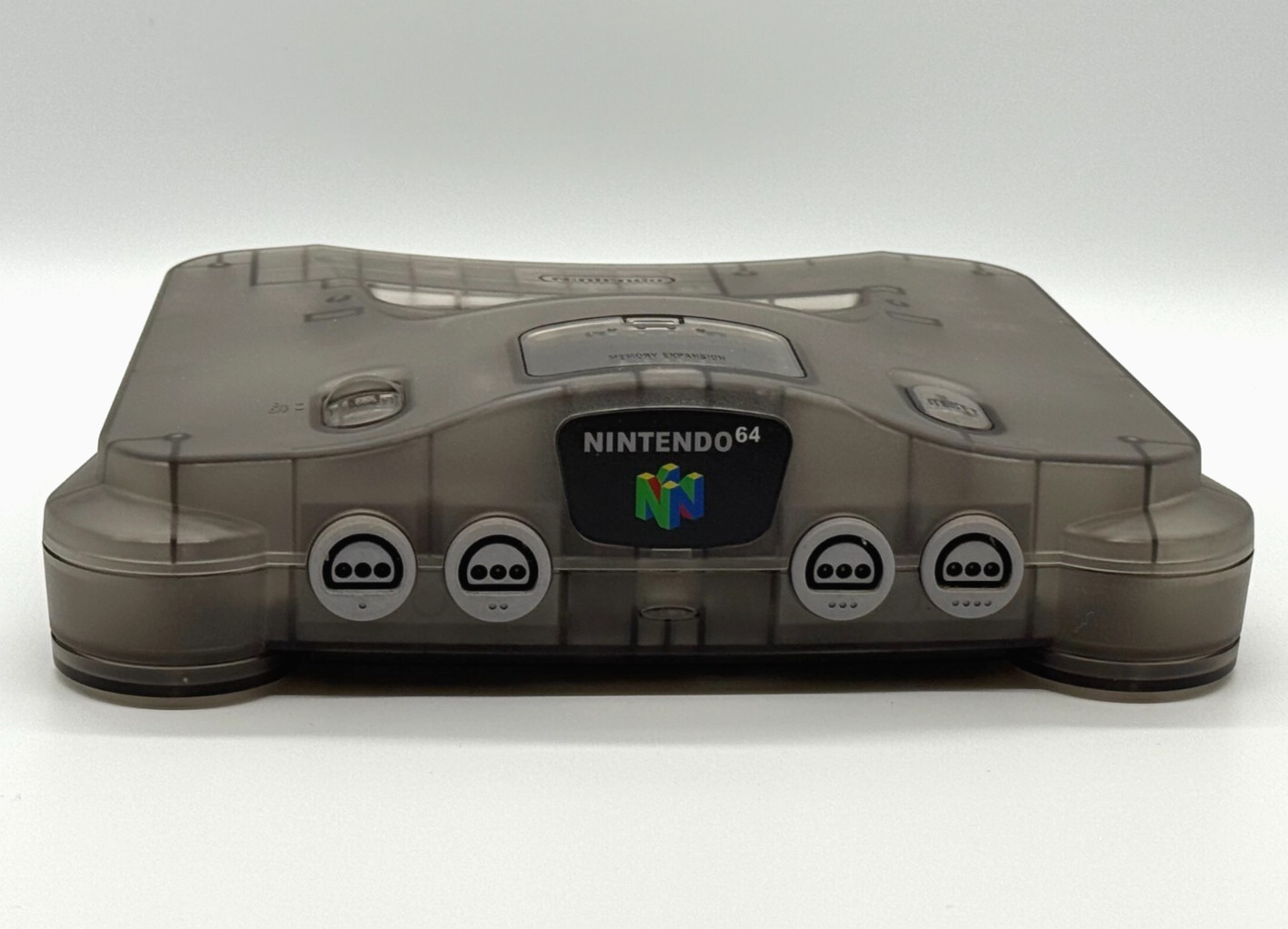 NEW Nintendo 64 N64 Limited Clear Smoke Custom Console Multi-Color LED Rare