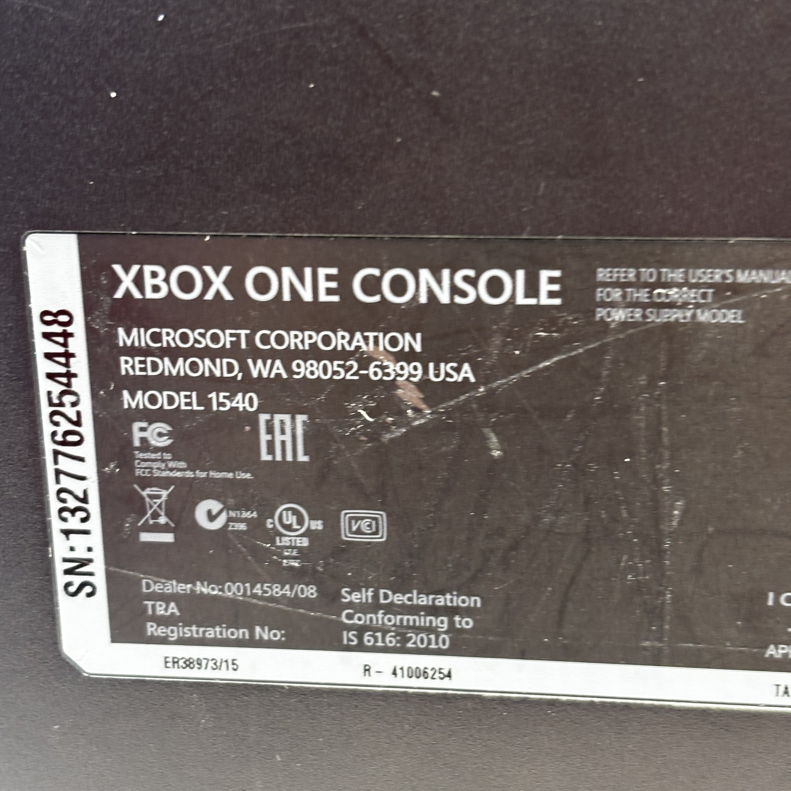 Microsoft Xbox One 1540 500 GB Video Game Console 7881