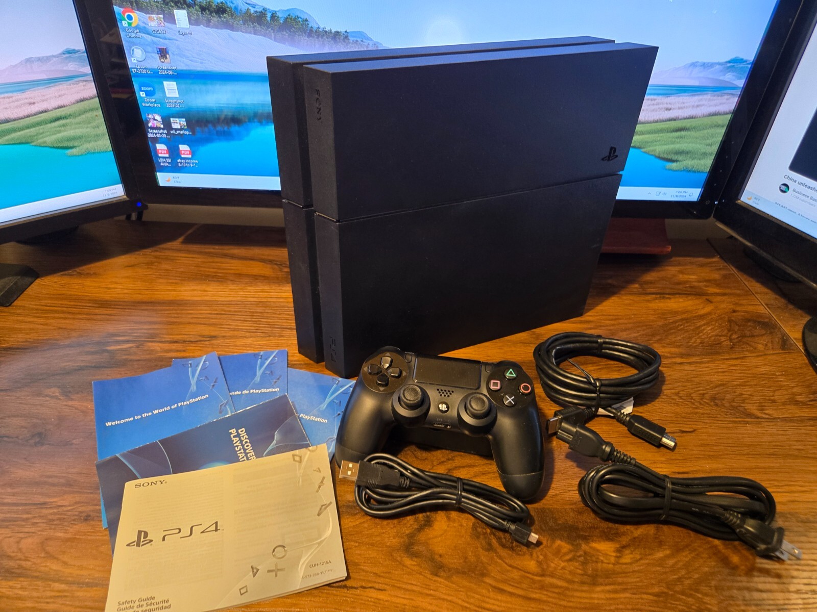 Sony PlayStation PS4 Fat Console With OEM Controller In Box