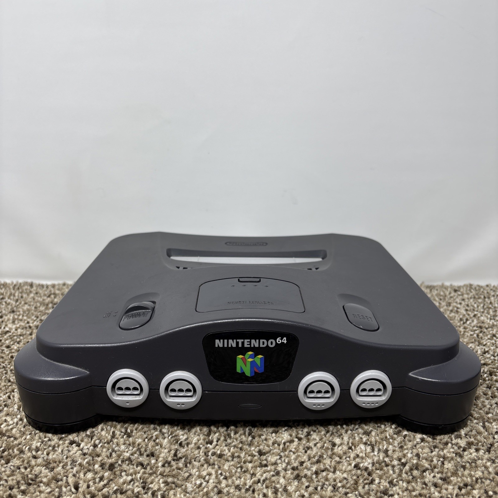 1996 Nintendo 64 Launch Edition Console Game Control Deck Complete in Box CIB