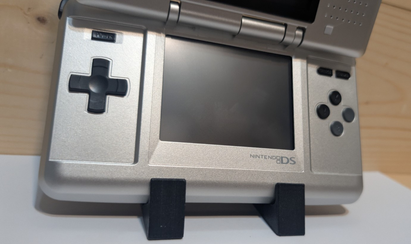 Nintendo DS NTR/Fat/Original Silver Reshelled W/USB Cable New Battery & USB-C