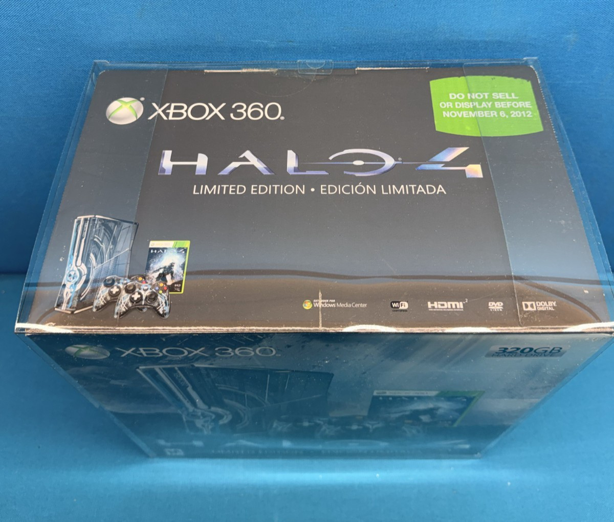 Xbox 360 320GB Halo 4 Bundle – Console Headset Controllers & Game