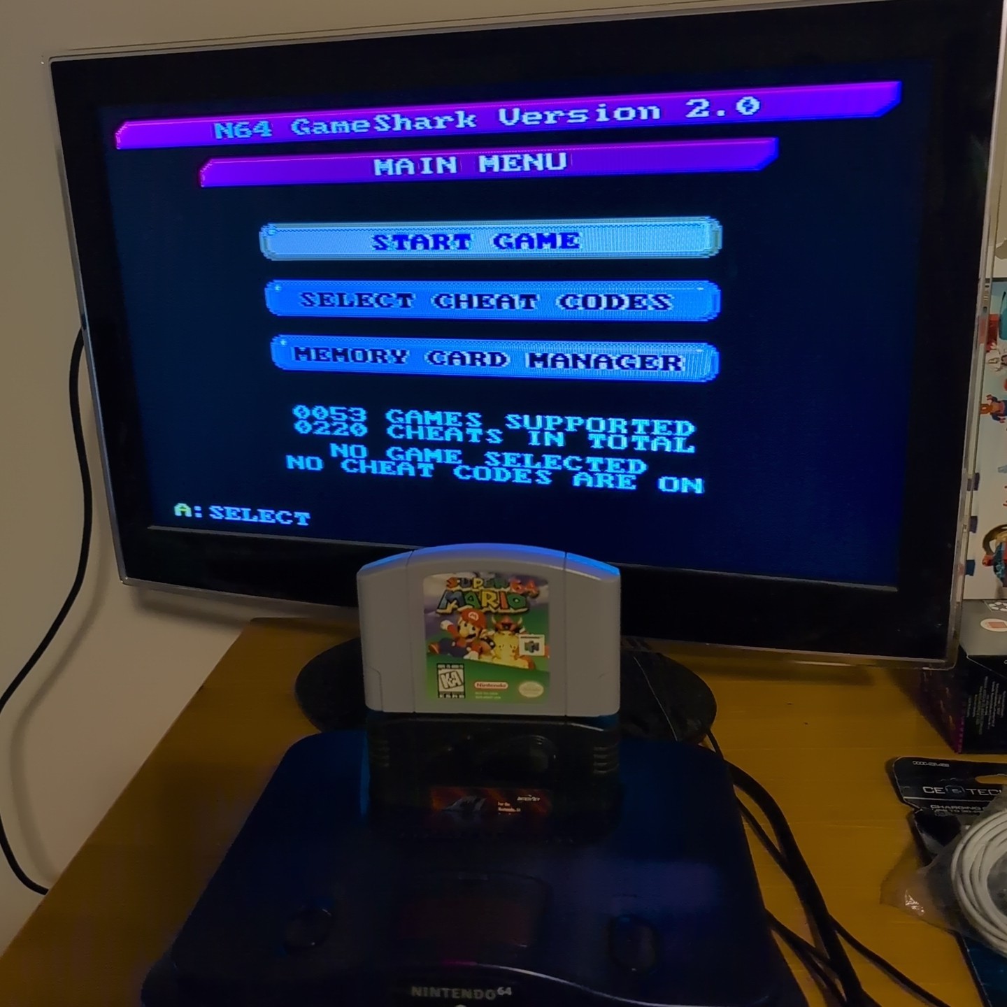 Nintendo 64 Funtastic Grape Console Lot 6 Games 3 Ctrls Exp & Ctrl Pak Gameshark