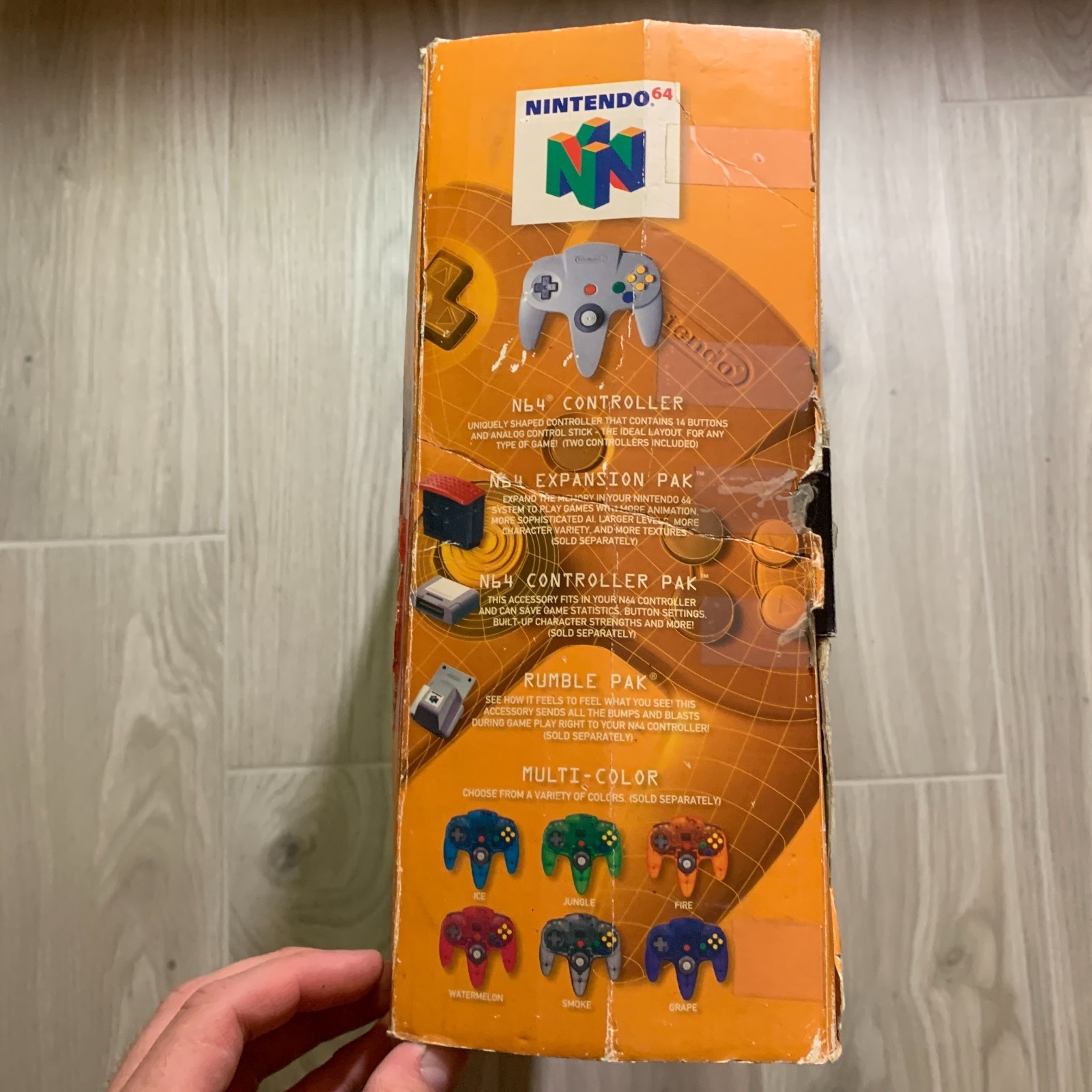 Read – Nintendo 64 N64 Console CIB No Inserts W/ Atomic Purple Controller Tested