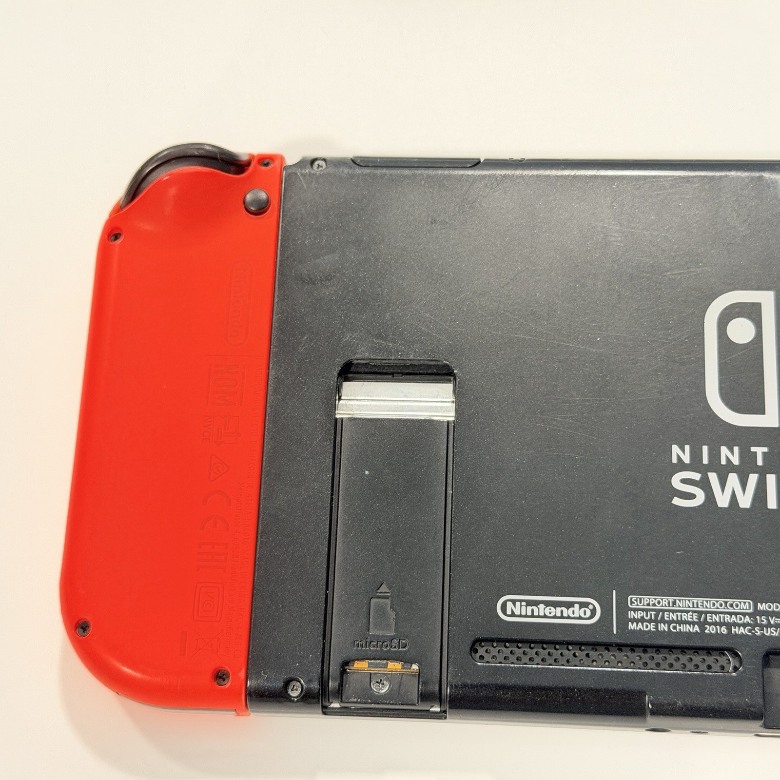 Nintendo Switch Console Neon Blue/Red Joy-Con Lot Won’t Charge Parts Only