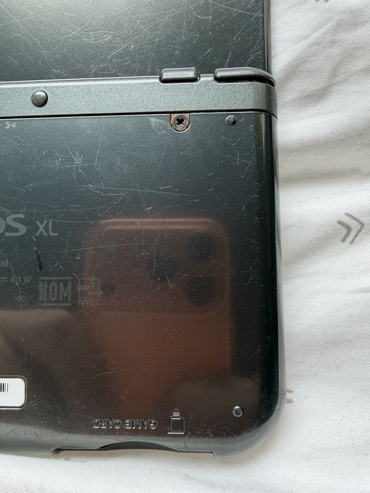 New Nintendo 3DS XL Gray Black Console Tested Great Condition R Button Sticky