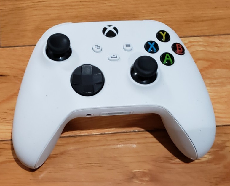 Xbox One S 1TB Console 1681 White Bundle, Controller 1914, Power, HDMI, TESTED!
