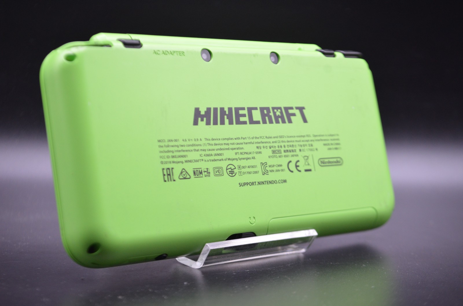 [REGION FREE] New Nintendo 2DS XL Minecraft Creeper Edition console 003