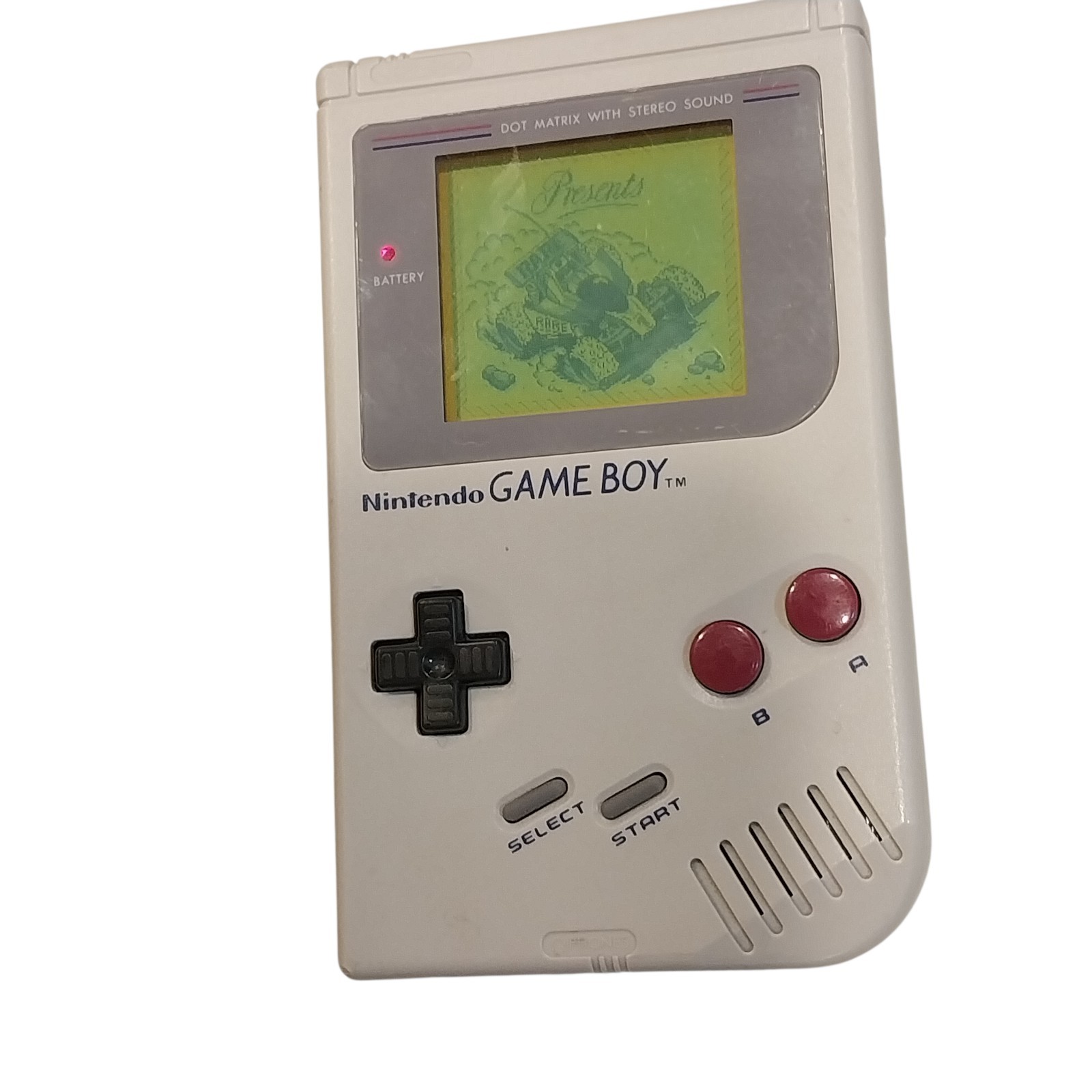 Nintendo Game Boy 1989 #DMG-01 Handheld Console System Tested Working W/ Game