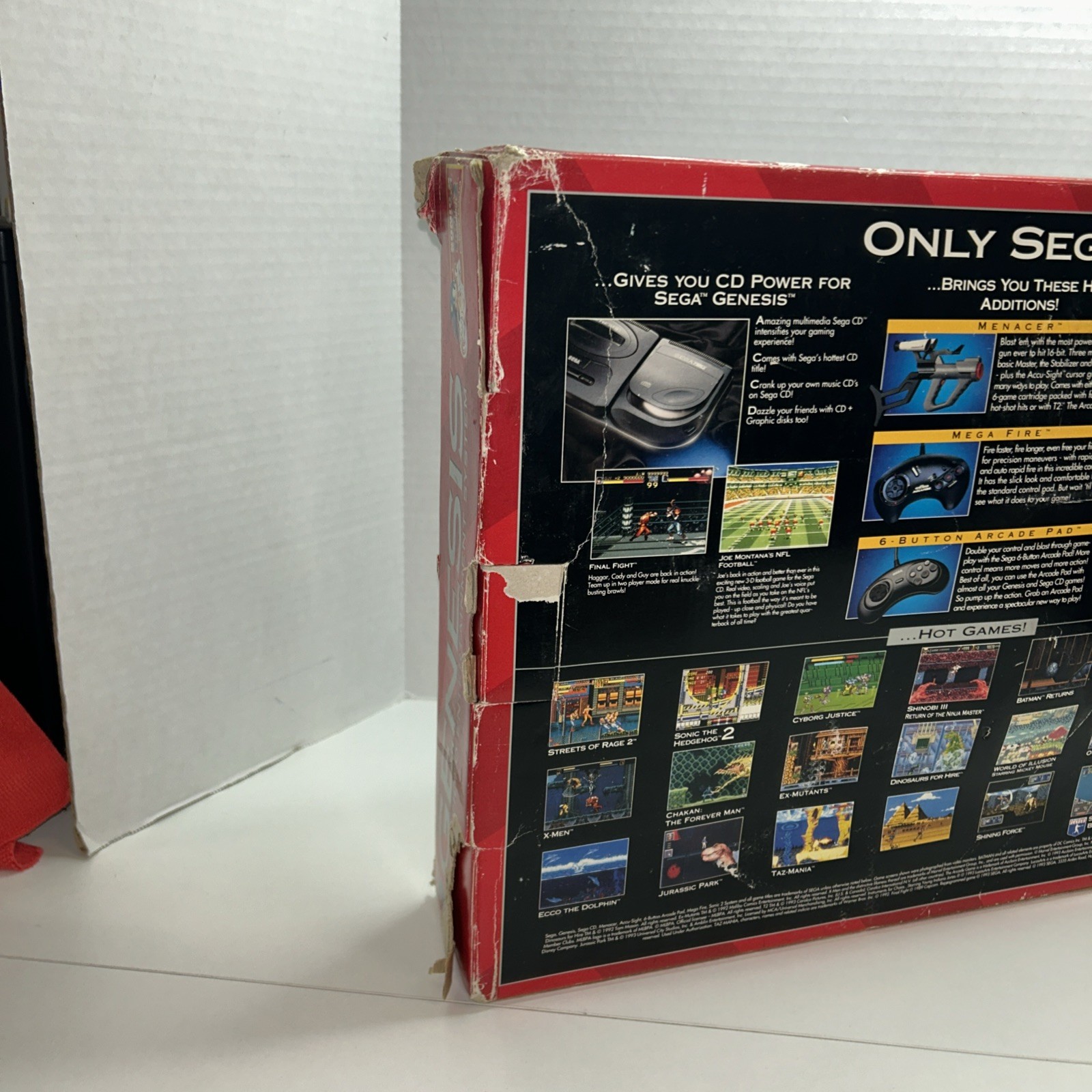 SEGA GENESIS MODEL 2 CONSOLE IN BOX – PLEASE READ