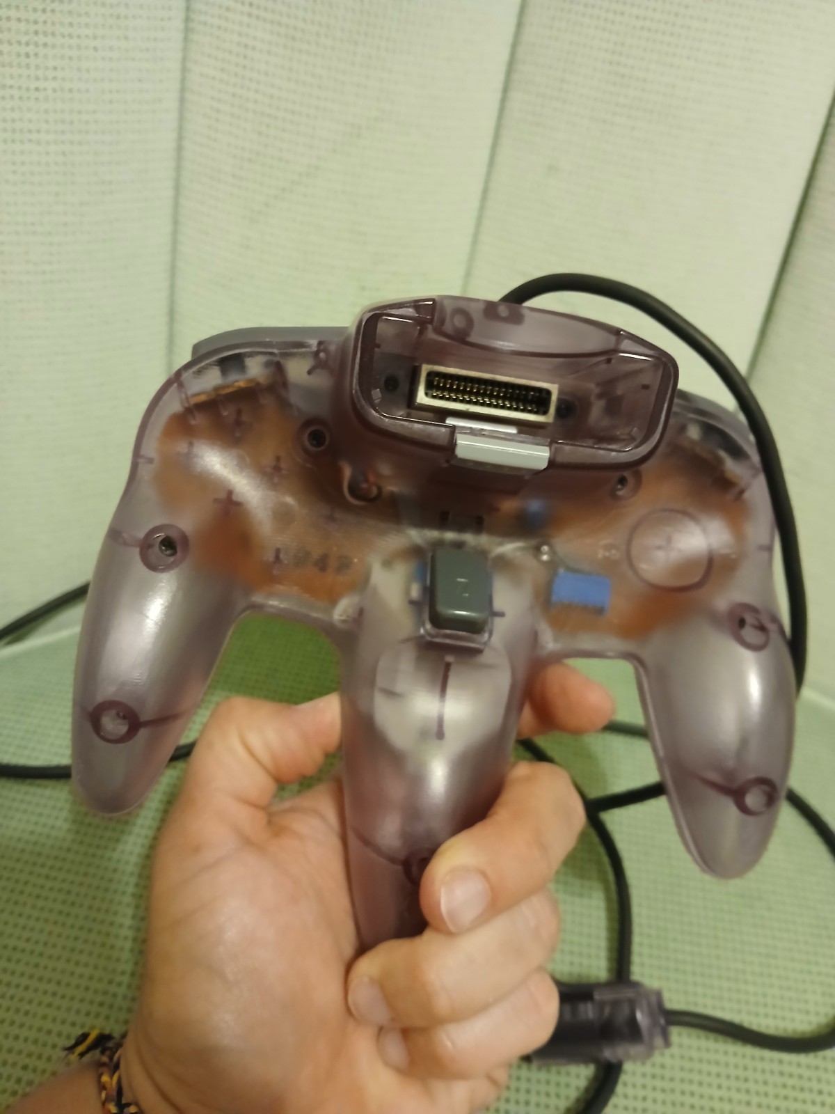 Nintendo 64 N64 Console w/ 2 Controllers, Power & AV cords *Tested & Works*