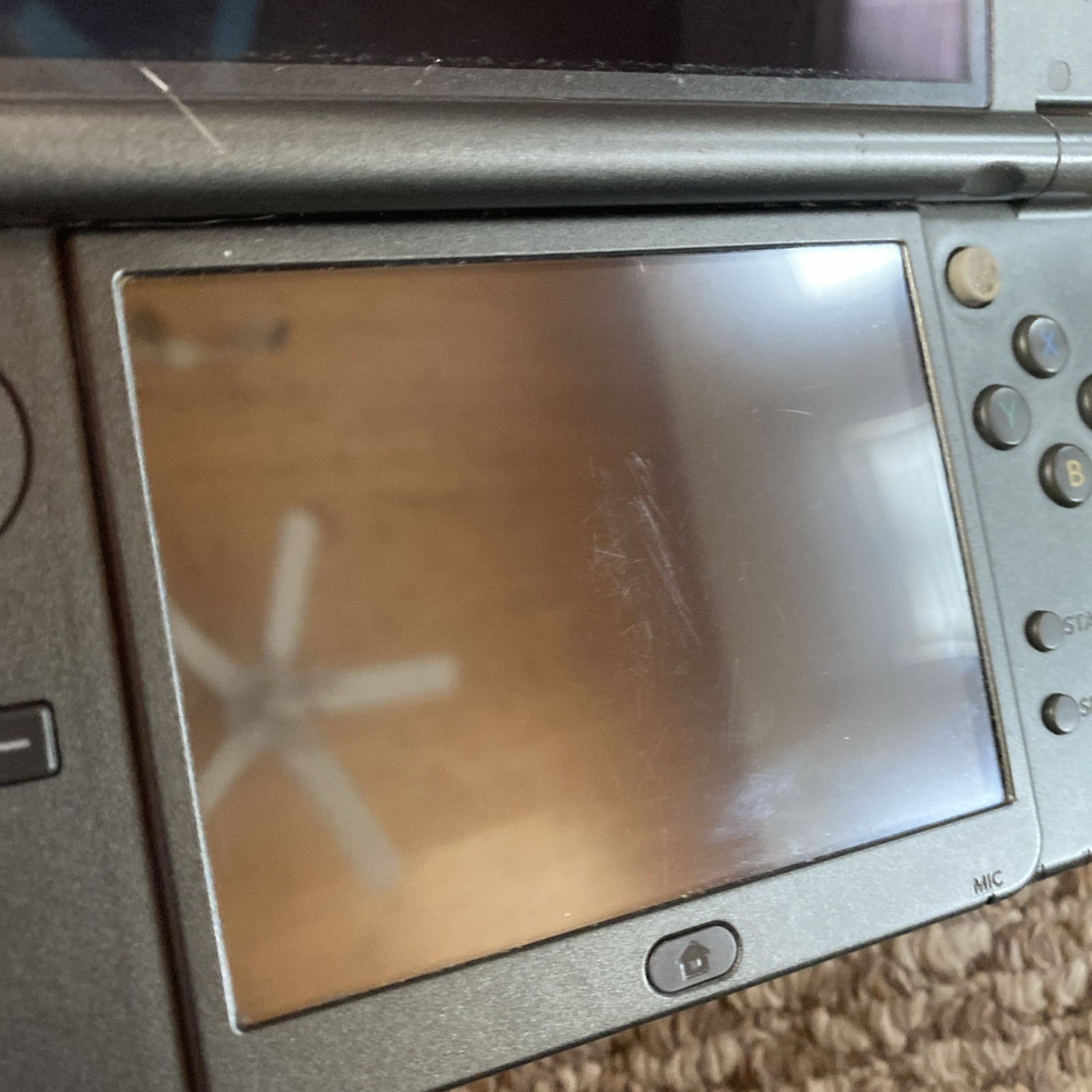 New Nintendo 3DS XL Metallic Black USA Top IPS With Charger And Stylus