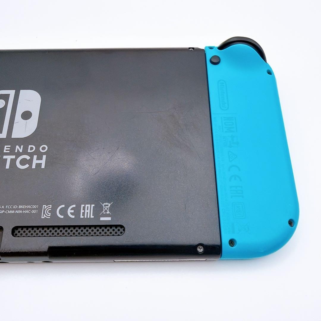 Nintendo Switch Handheld Console Tablet w/ Joyconb Red Blue Working Tested