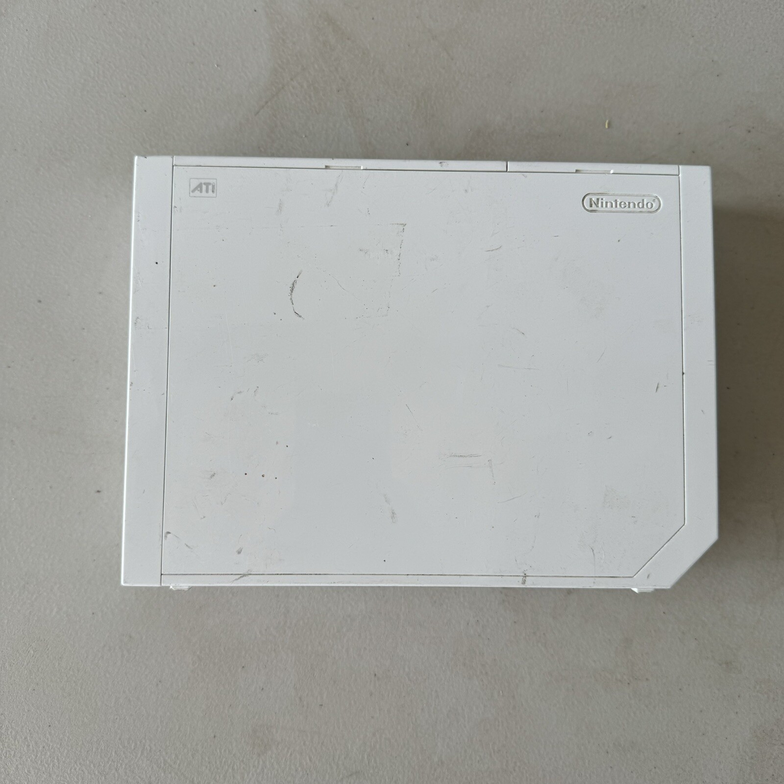 Nintendo Wii RVL-001 Console White Gamecube Cables Cord Sensor Bar Tested
