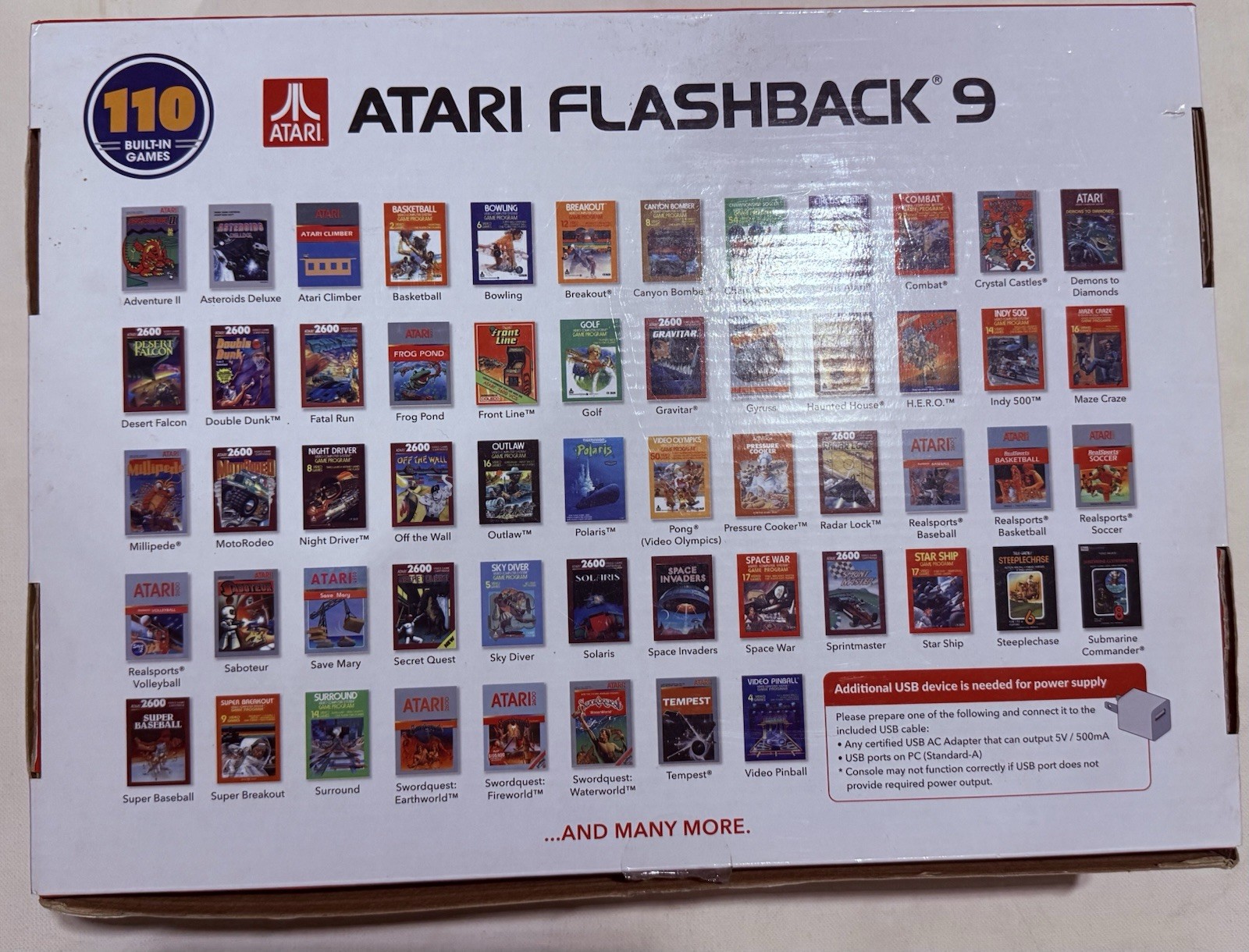 #Atari #Flashback 9 #retro #console #110 #built-in classic games #eBay @everyone