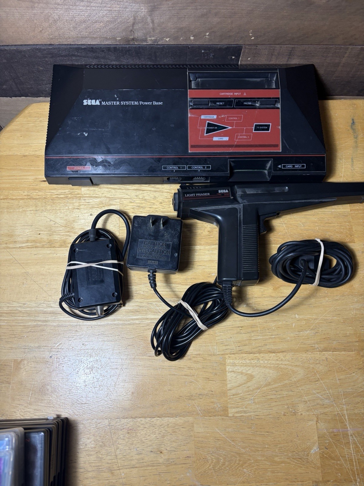 Sega Master System Console No Controller Tested