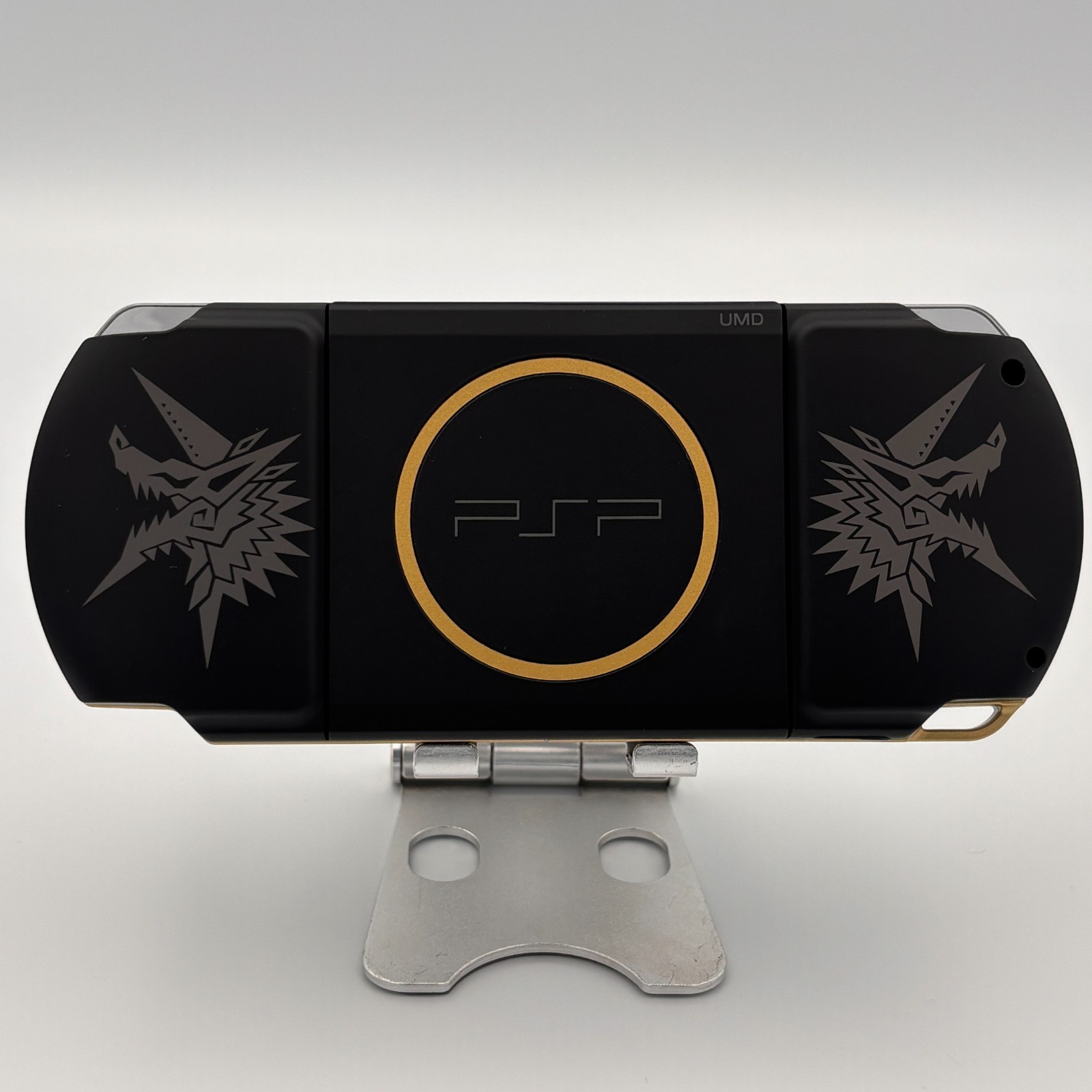 Sony PSP-3000 Monster Hunter Portable 3rd Model Black Gold Near Mint JP 905