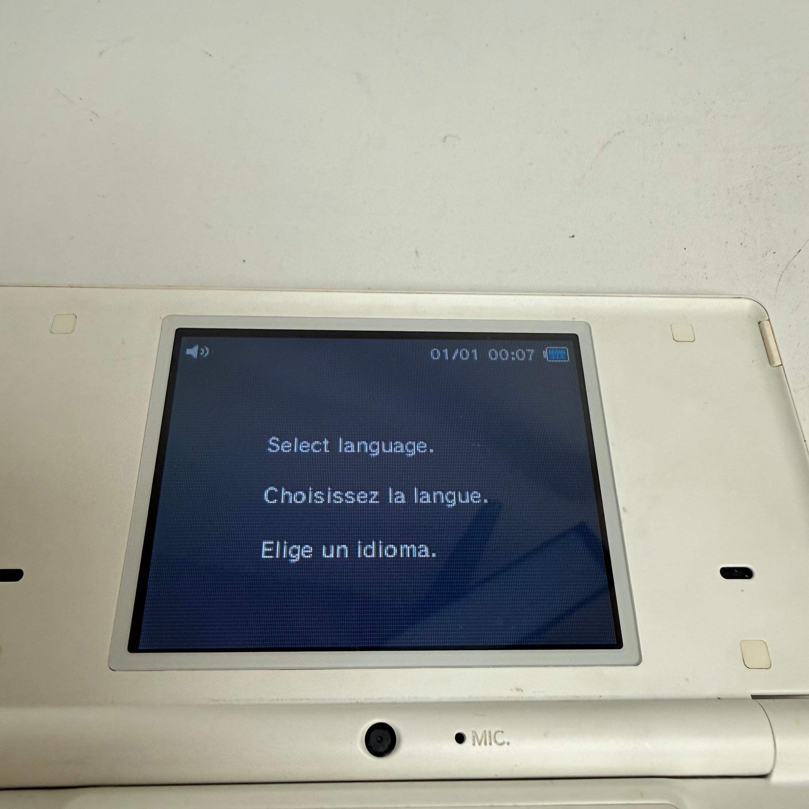 Nintendo DSi Handheld Game Console Only TWL-001 White