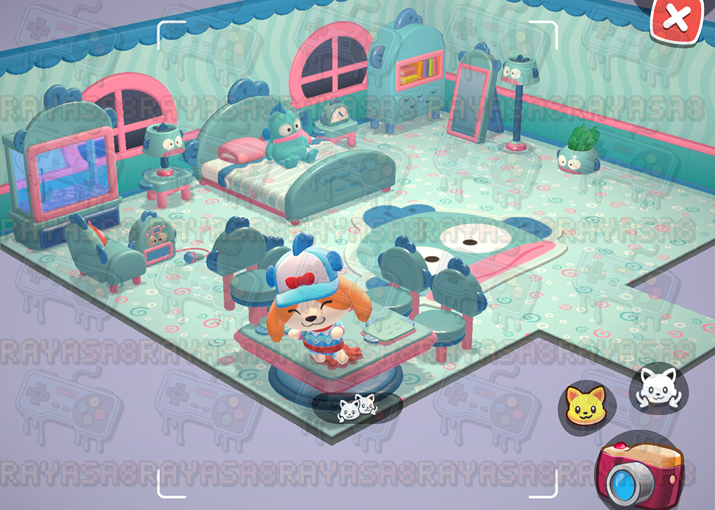 Hangyodon Furniture 🌊 Hello Kitty Island Adventure | Arcade | Nintendo | Steam