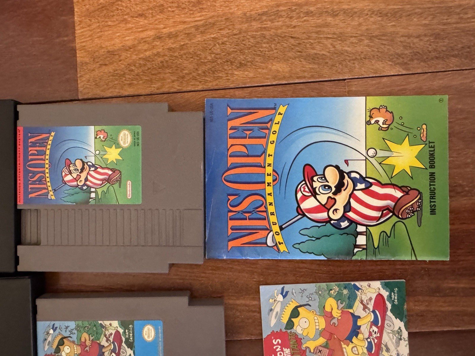 1988 Nintendo NES Console With 5 Games
