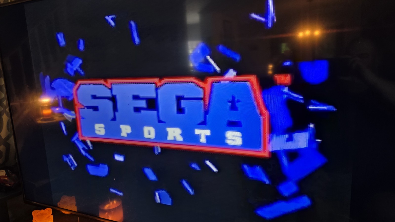 Sega Saturn Black Console MK-80000 w/ Controller, AV, Power Cable & One Game