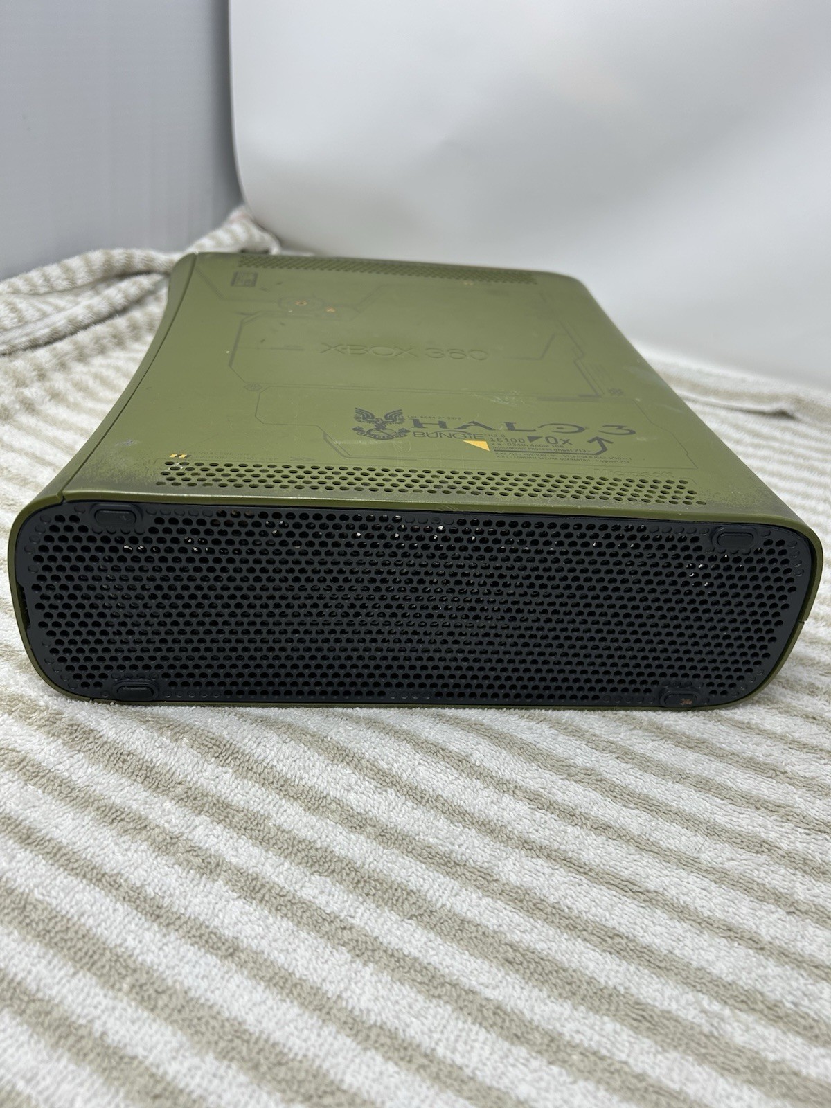 Microsoft Xbox 360 Halo 3 Special Edition With Power And Av Cord! Tested! Read!!
