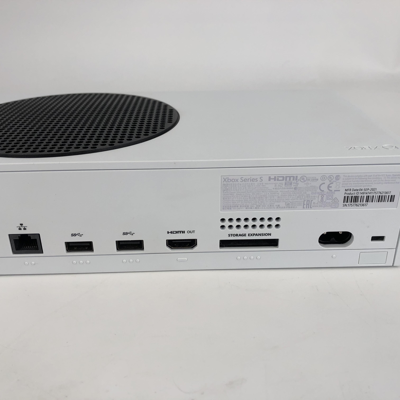 Microsoft Xbox Series S Console White 512GB – Very Good w/ Controllers + Cables
