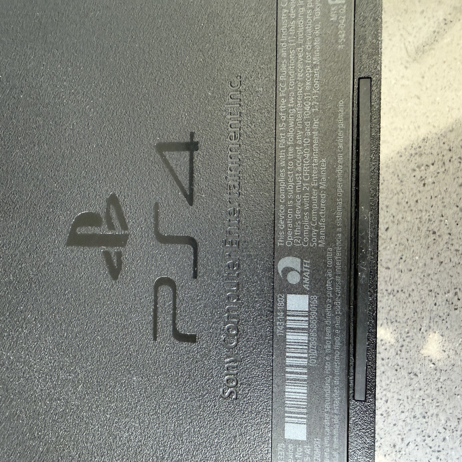 Sony Playstation 4 500GB Black Console PS4 W/ Controller & Cords Tested Working!