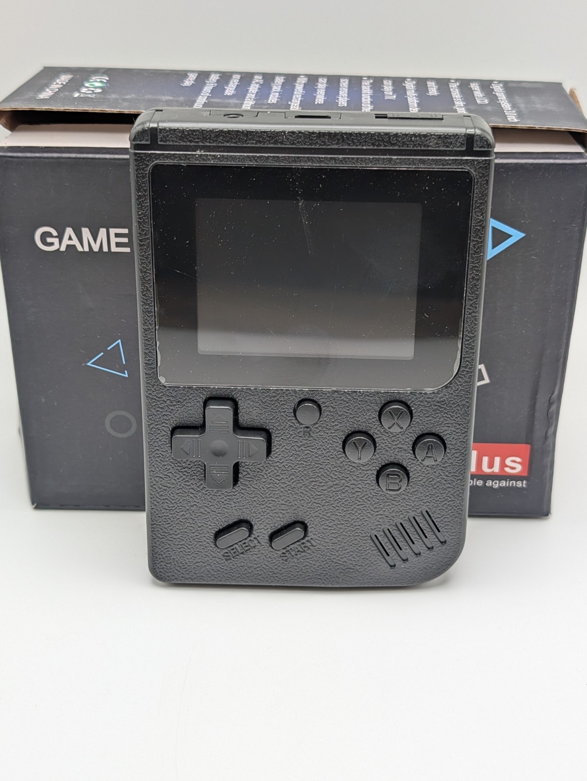 Plus Game Box 400 in 1 Plus Handheld Gamepad New in box BLACK