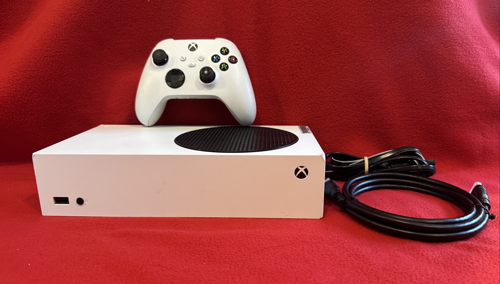 Microsoft Xbox SERIES S 512GB White Bundle Console W Wireless Controller + Cords