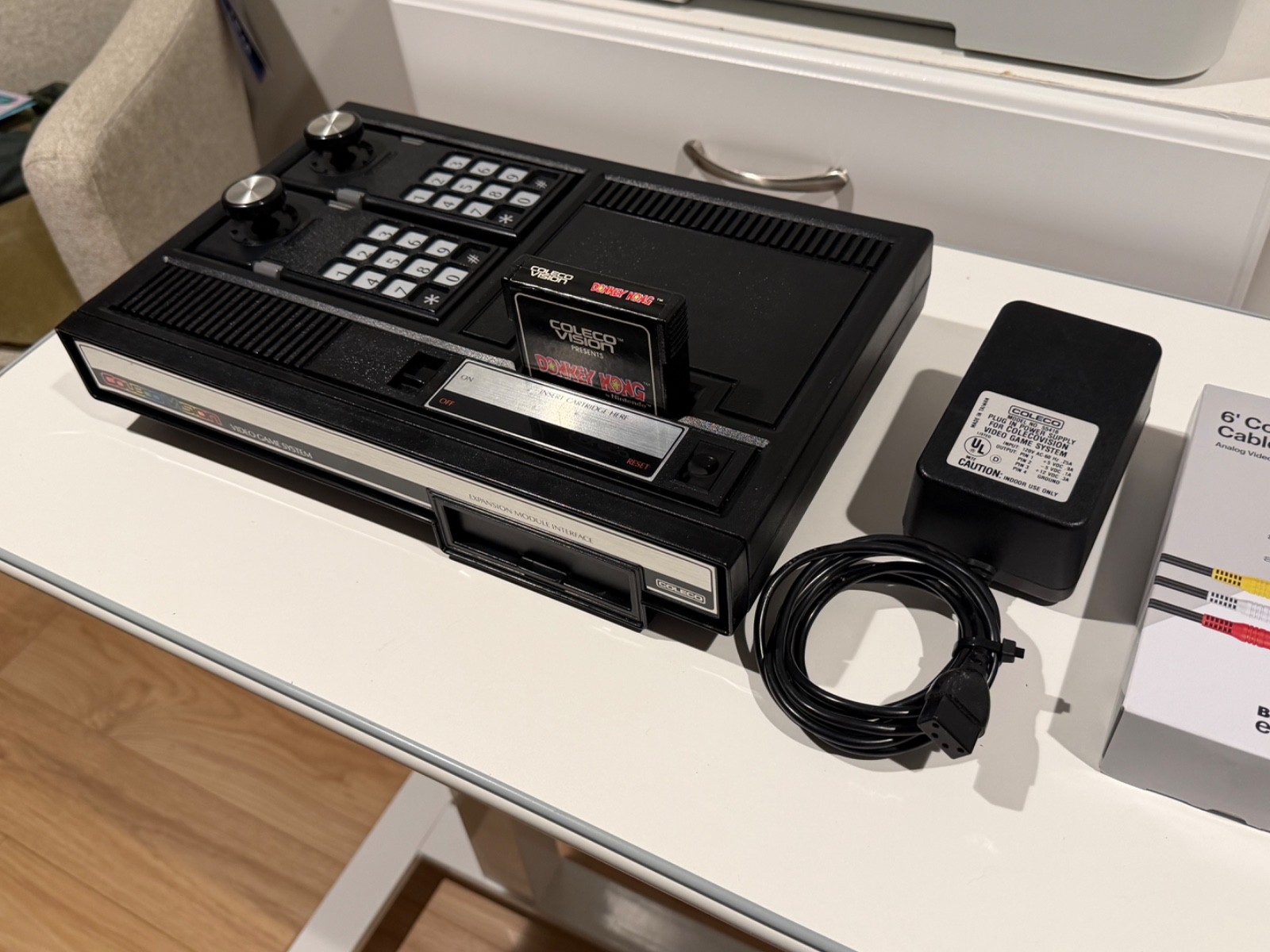 (Restored) Colecovision Coleco Console (caps, switch, RCA composite MOD, DK)#21