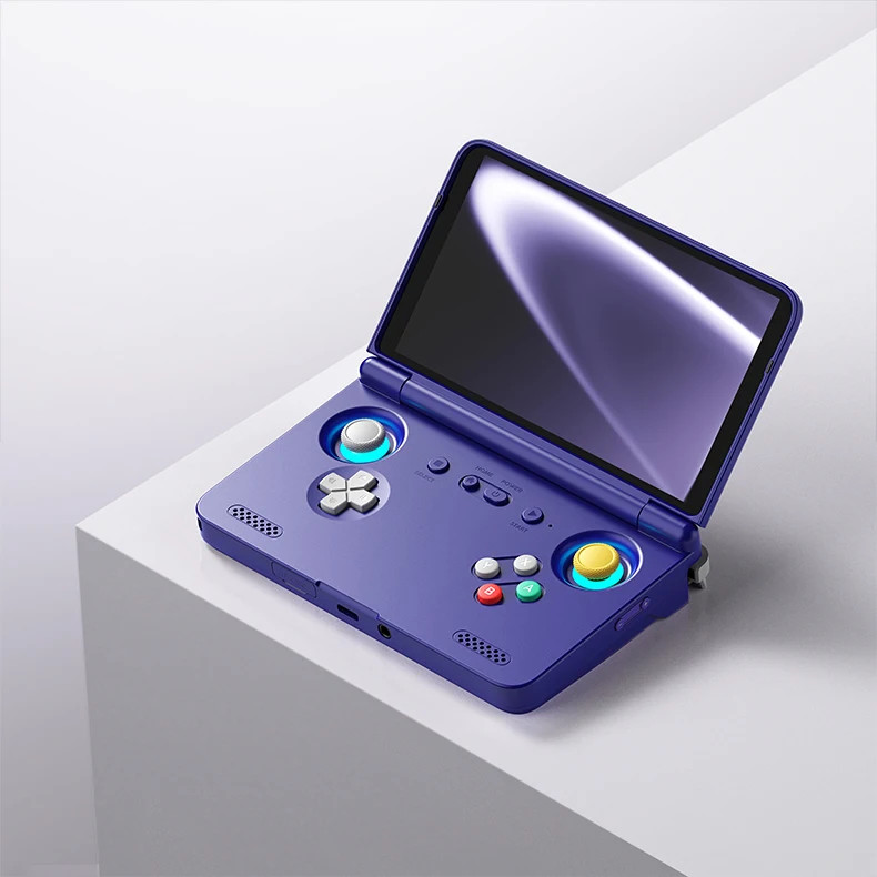 Retro Pocket Flip2 Gaming Console Android 13 5.5-inch AMOLED Touchscreen