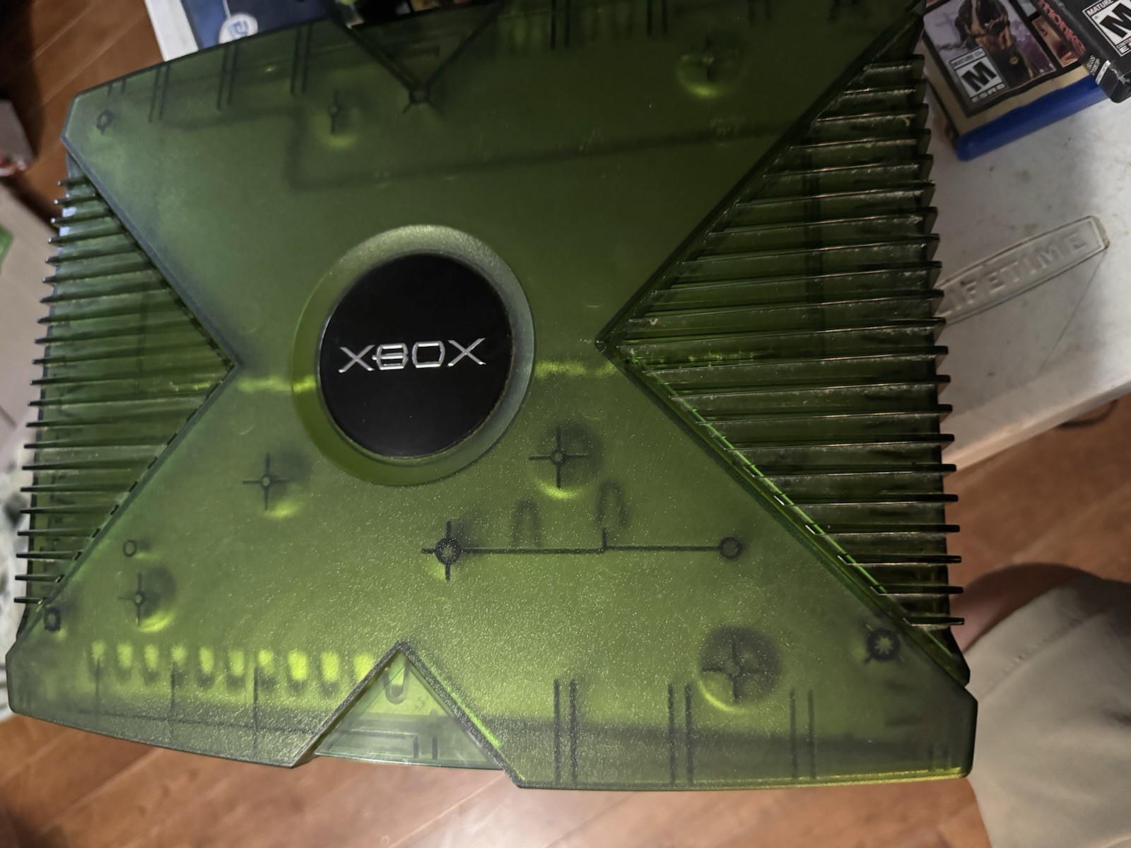 Microsoft Xbox Original: Halo Special Edition Console. No Controller. Works Good