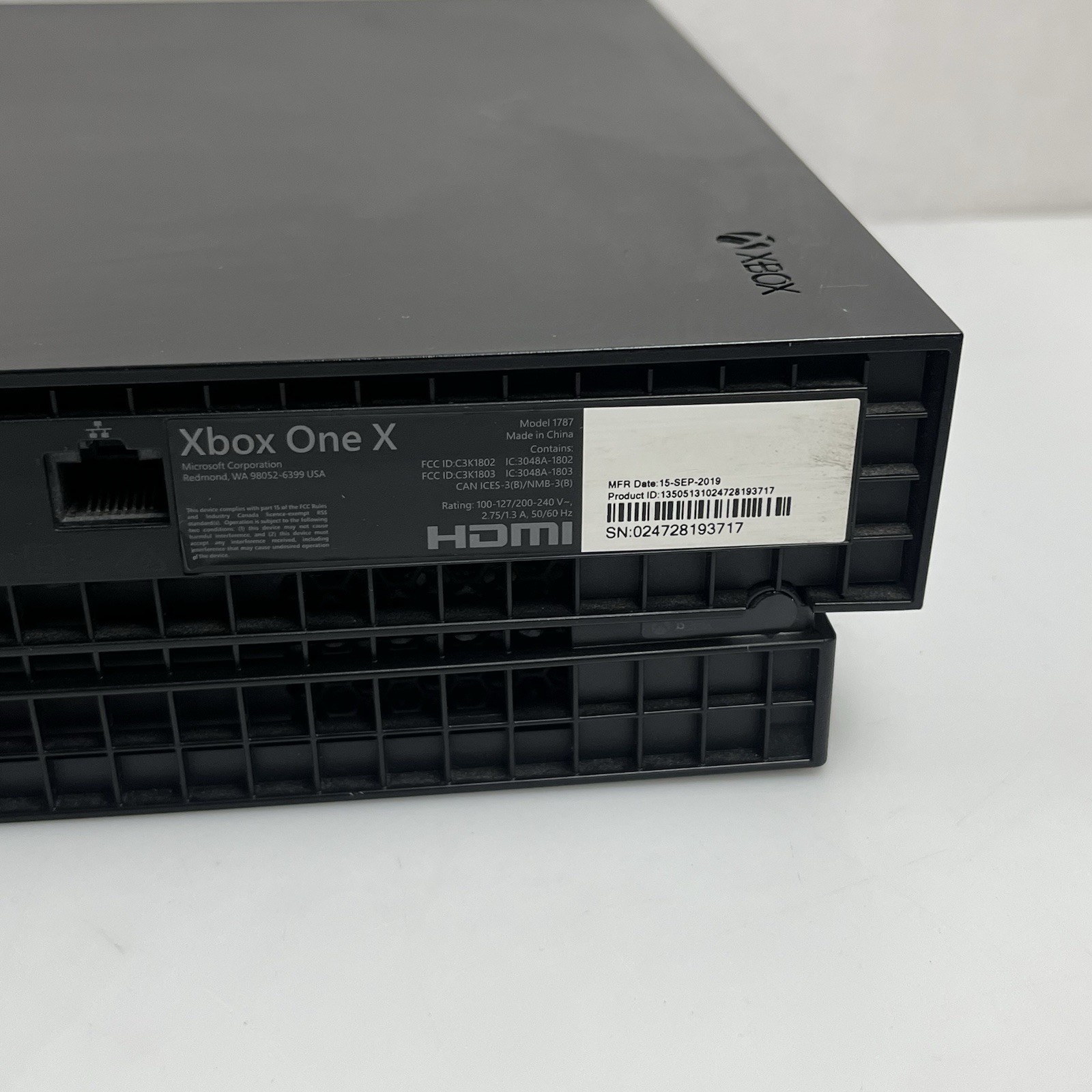 Microsoft Xbox One X Gaming Console 1TB Model 1787 With OEM Controller