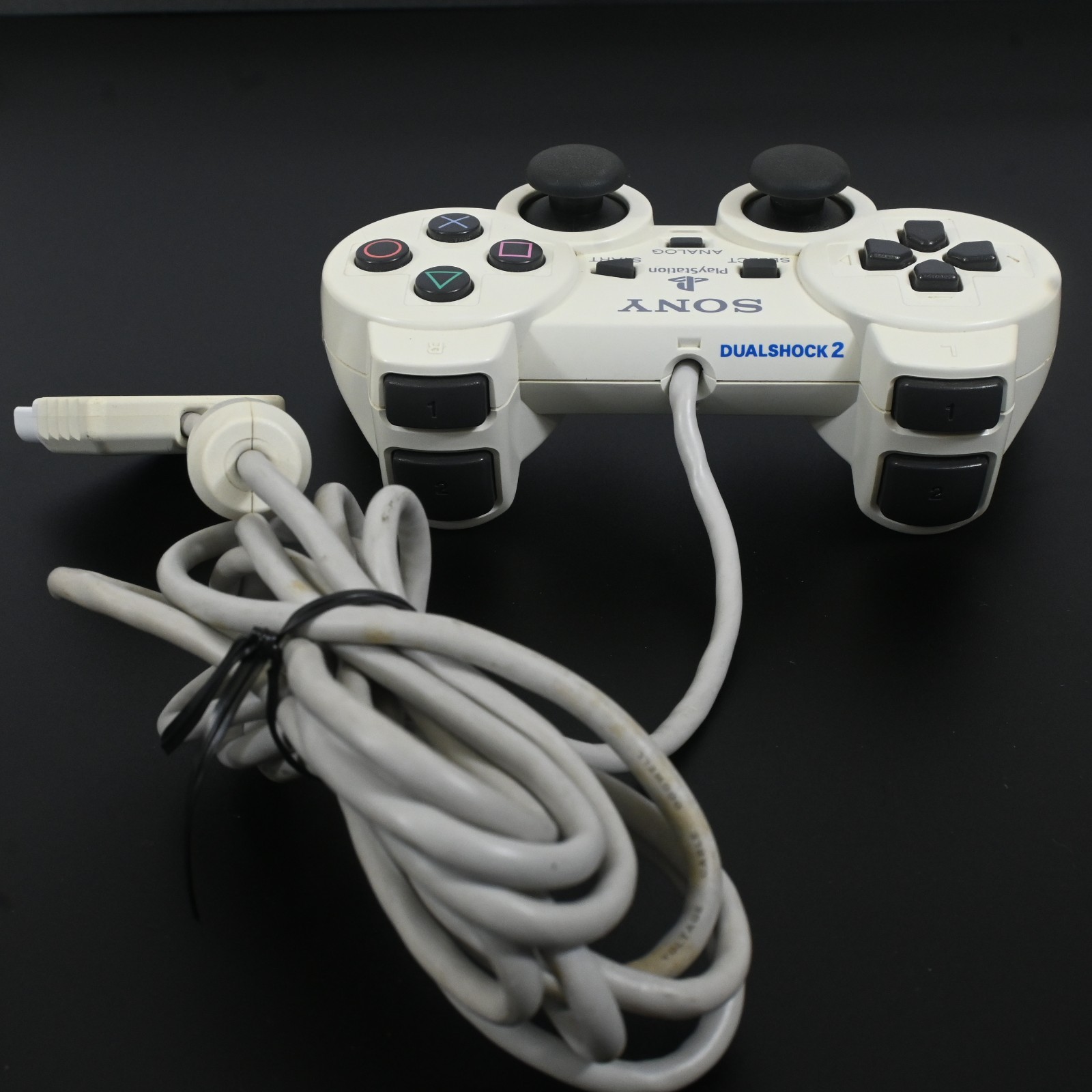 Sony PS2 SCPH-75000 Ceramic White Console For Parts Repair Japan
