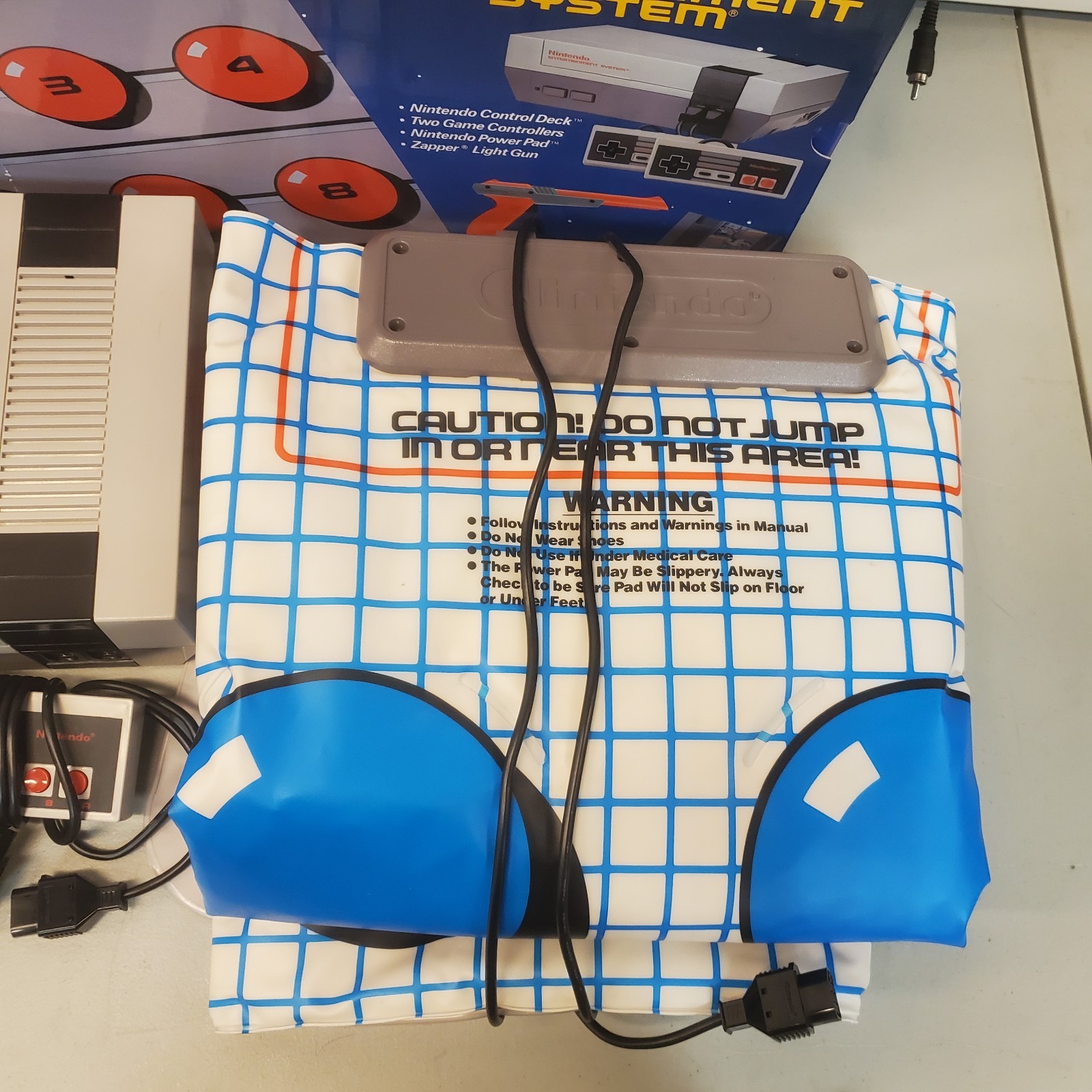 Nintendo Entertainment System NES Power Set CIB | Tested Working W/ Accessories