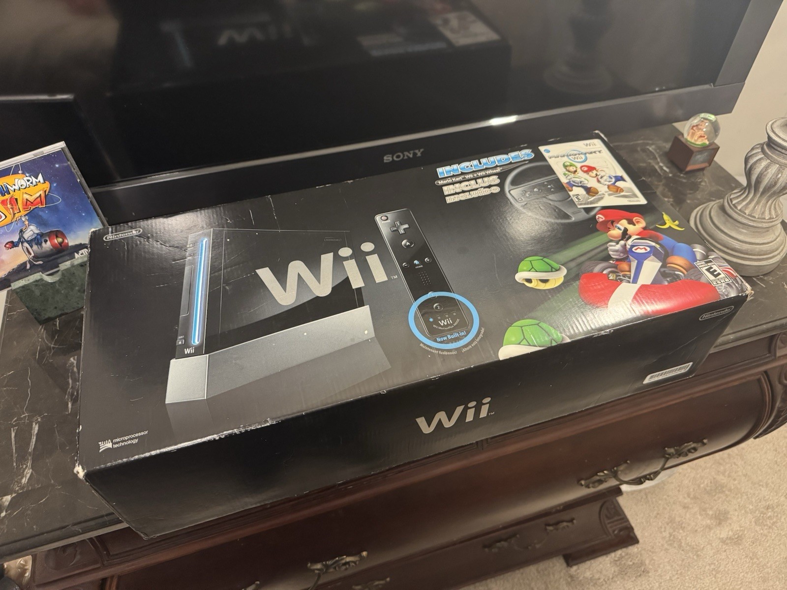 Nintendo Wii Mario Kart Pack Black Console (NTSC-U/C (US/CA))