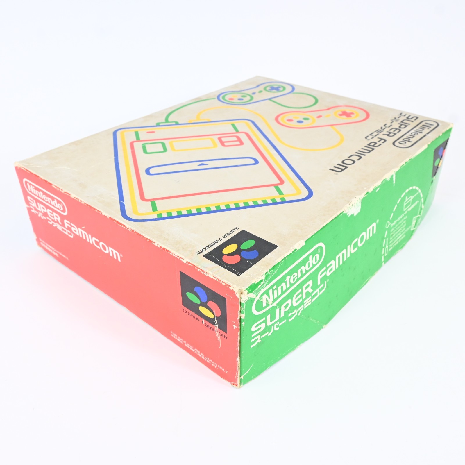 Nintendo Super Famicom HVC-002 Console Boxed Controller Tested Working Japan