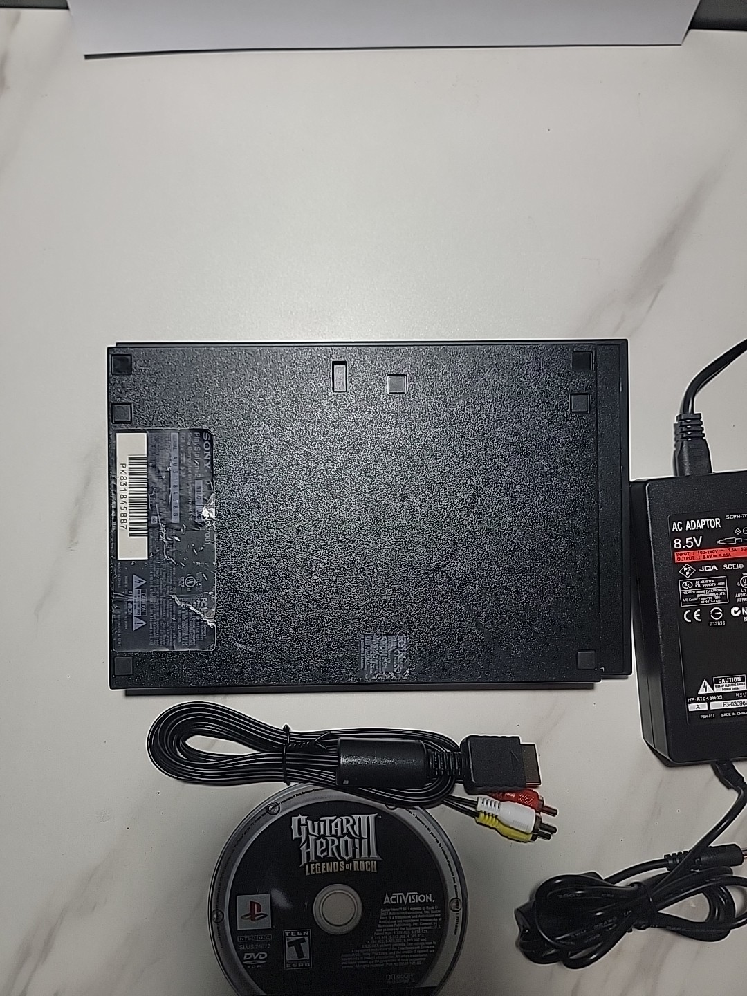 Sony PlayStation 2 Slim PS2 (SCPH-77001) Console Tested Working