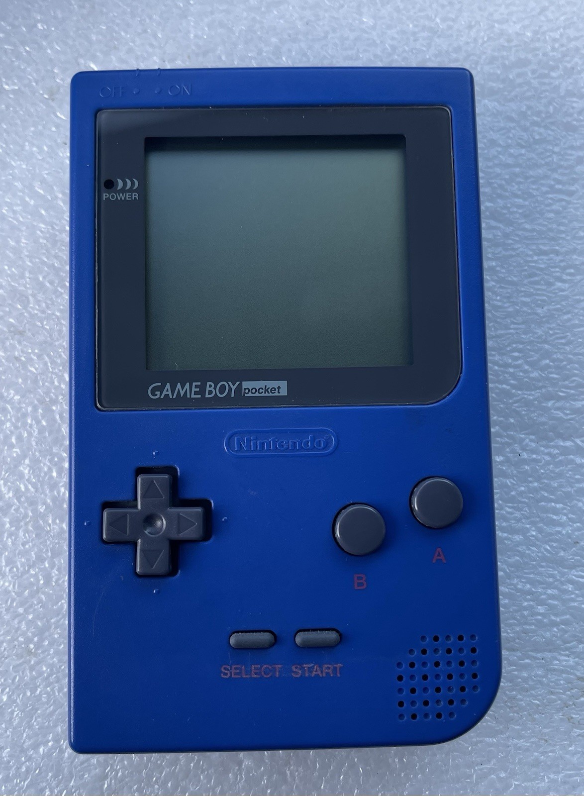 Nintendo Game Boy Pocket Blue Handheld Console MGB-001 Tetris & accessories