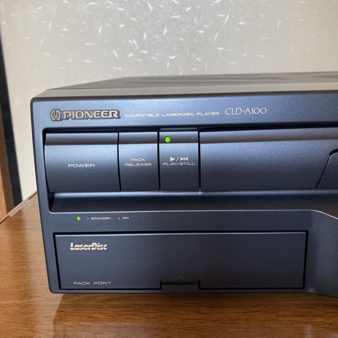PIONEER CLD-A100 Laser Active Player Mega Drive Excellent AC100V Color Black
