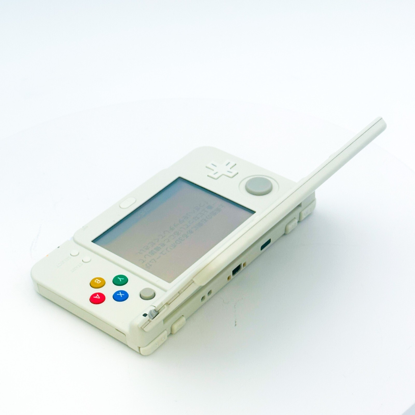New Nintendo 3DS WHITE Console Japanese ver Good Condition Tested Used