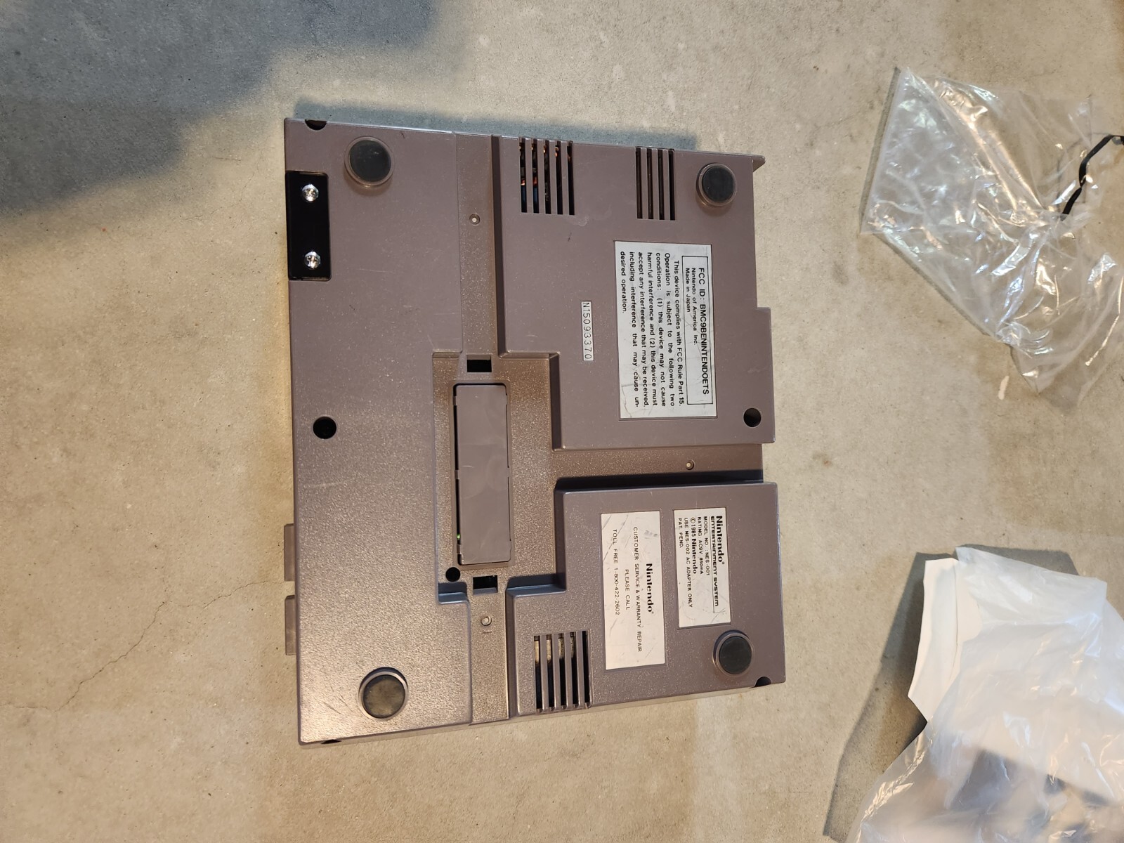 Nintendo NES Power Set Home Console – White/Gray