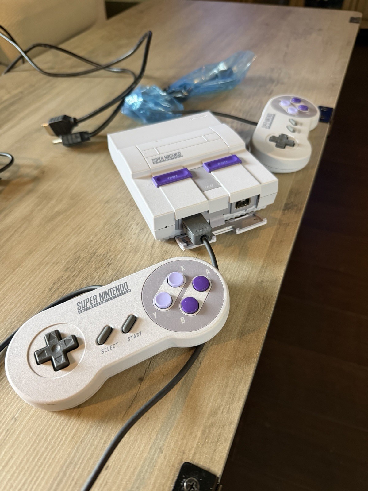 Nintendo SNES Mini Classic Edition Console with 2 Controllers