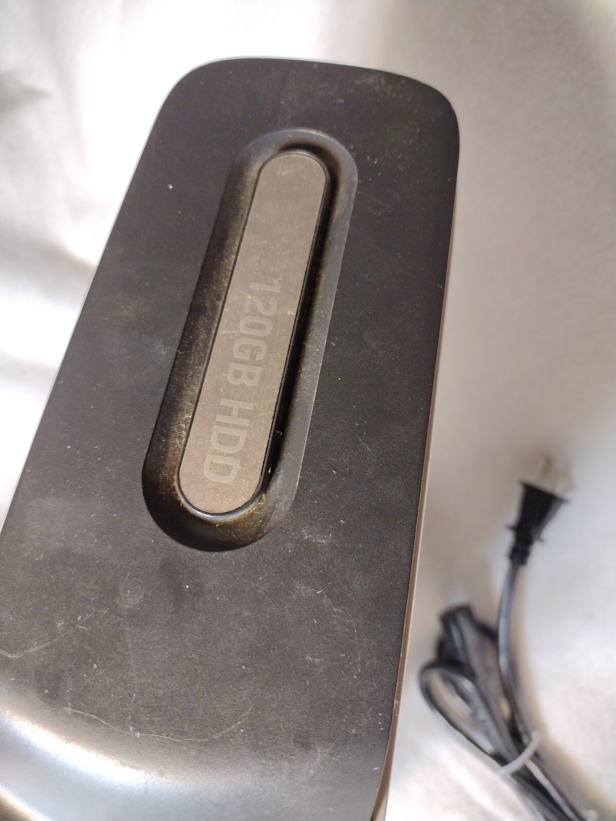 Xbox 360 Pro 120GB Console Matte White W/ Power Adapter TESTED-WORKS
